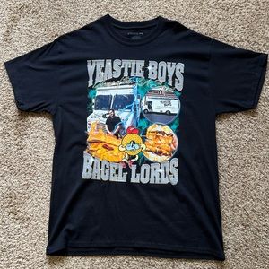 LA Yeastie Boys Bagel Tee Shirt - Mens Large